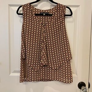 Rose and Olive Summer Top. Size M